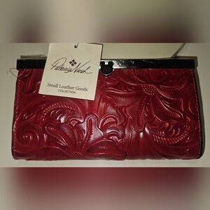 Patricia Nash Tooled Leather Cauchy Clutch Wallet